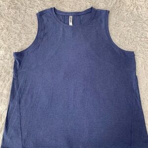 Jockey Women's Blue Sleeveless Pajama Top